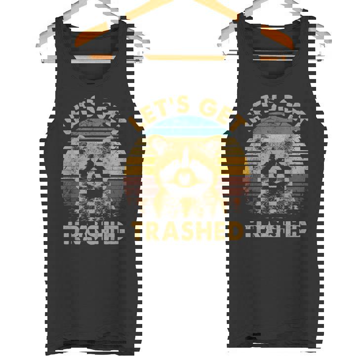 Raccoon Lovers Tank Top - Fun Animal Theme | Small Size