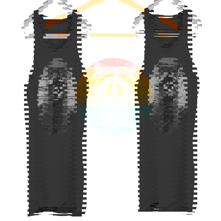 Raccoon Tank Top | Unisex Mapache Marten Theme