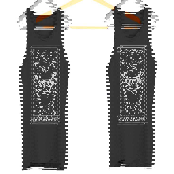 Raccoon Trash Panda Tank Top - Moonlit Feral Era Design