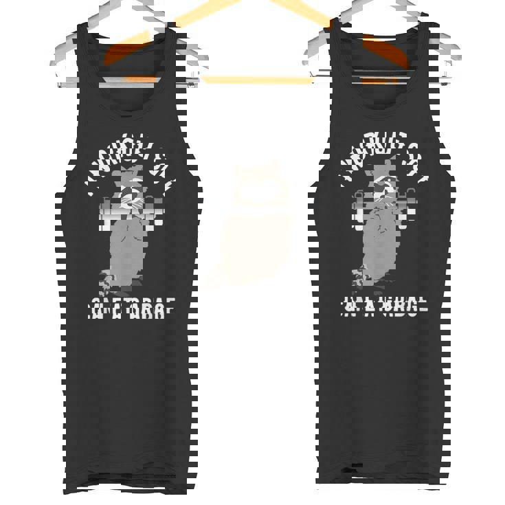 Raccoon Trash Panda Workout Tank Top – Fun Gym Attire