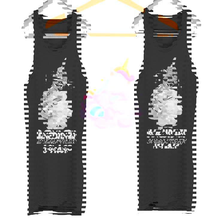 Raccoonicorn Tank Top for Raccoon Lovers - Quirky Unicorn Theme