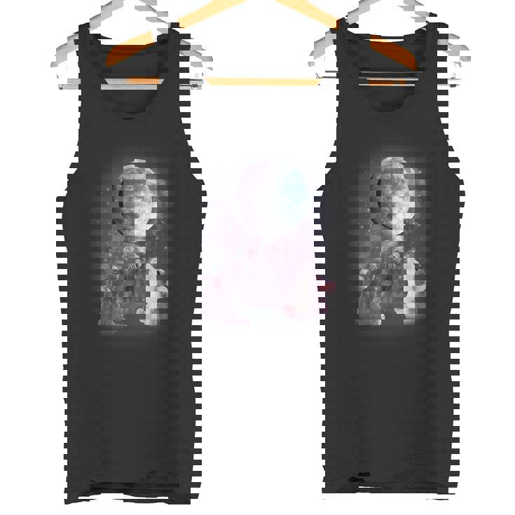 Rats Howling At Moon Tank Top - Unisex Lunar Fantasy