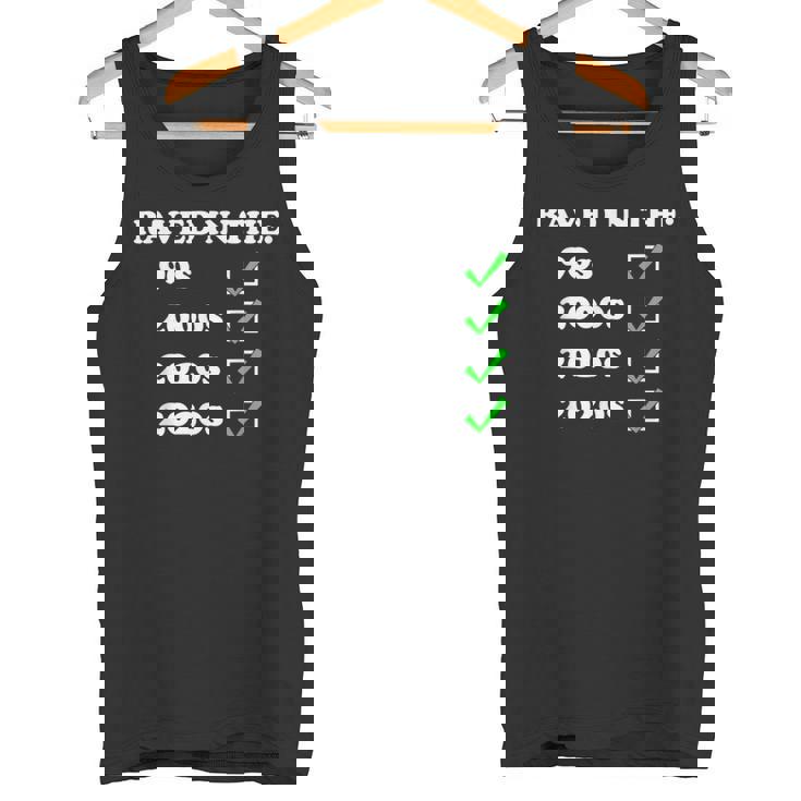 Raved In The 90s Oldschool Raver EDM Music Festival Tank Top