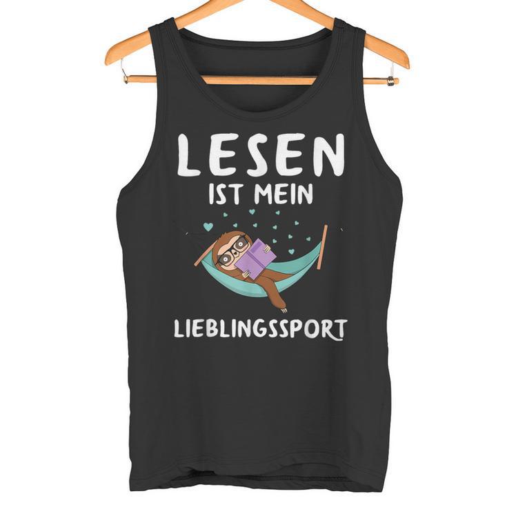 Reading Books Chain Reader Bookworm Book Lovers Saying Tank Top