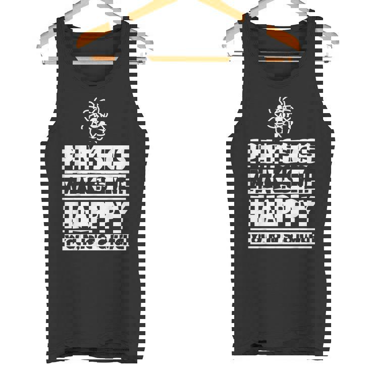 Regalos De Física Para Científicos Nerds Y Físicos Humor Camiseta sin mangas