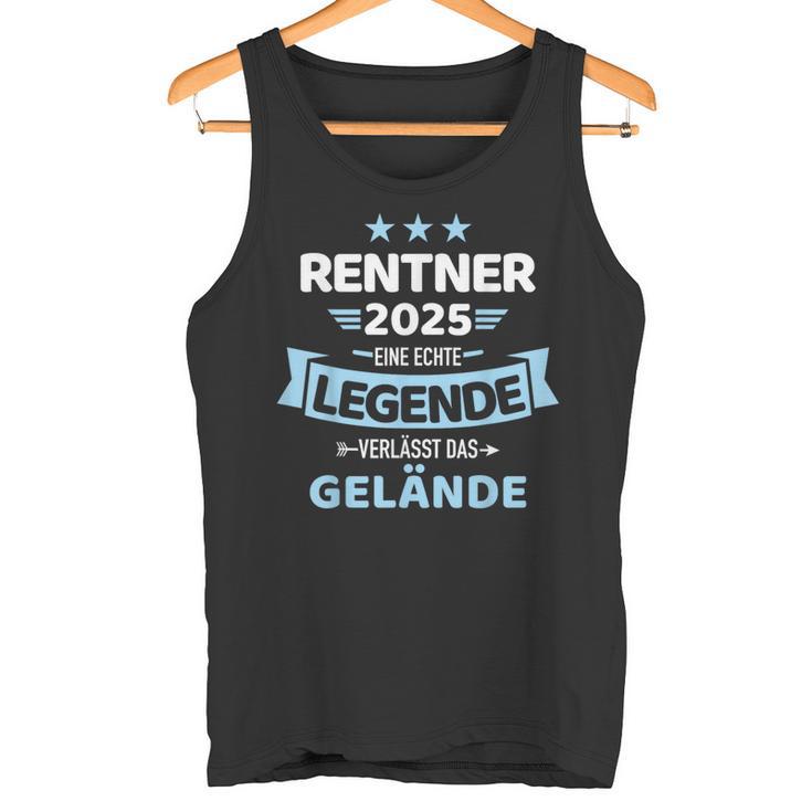 Rentner 2025 Legend Leaves Terrain For Retirement Tank Top