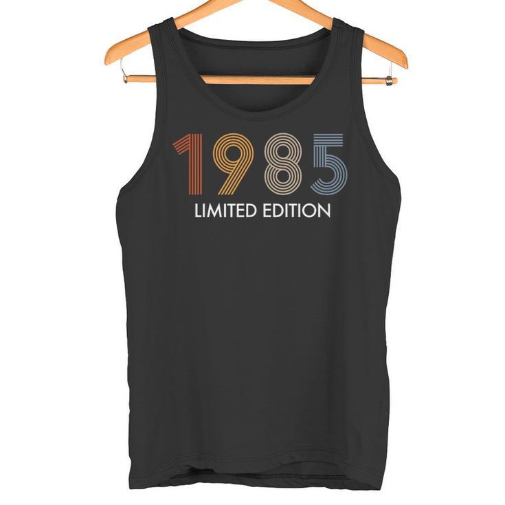 Retro 36 Yearsintage 1985 Limited Edition 36Th Birthday Tank Top