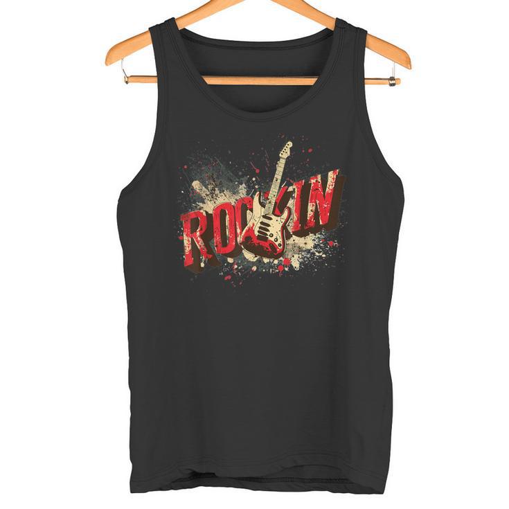 Rock 'N Roll Guitar Outfit Tank Top