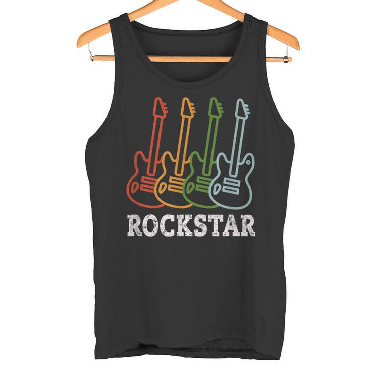 Rockstar Children'sintage Guitar Rockstar Tank Top