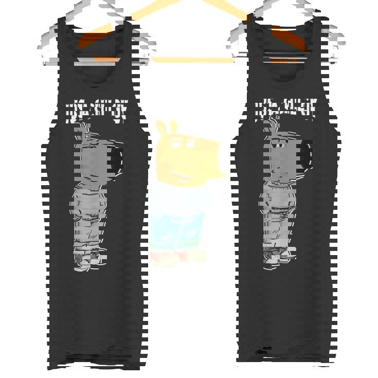 S Para Perros Chill Guy Cool Chill Guy Meme Camiseta sin mangas