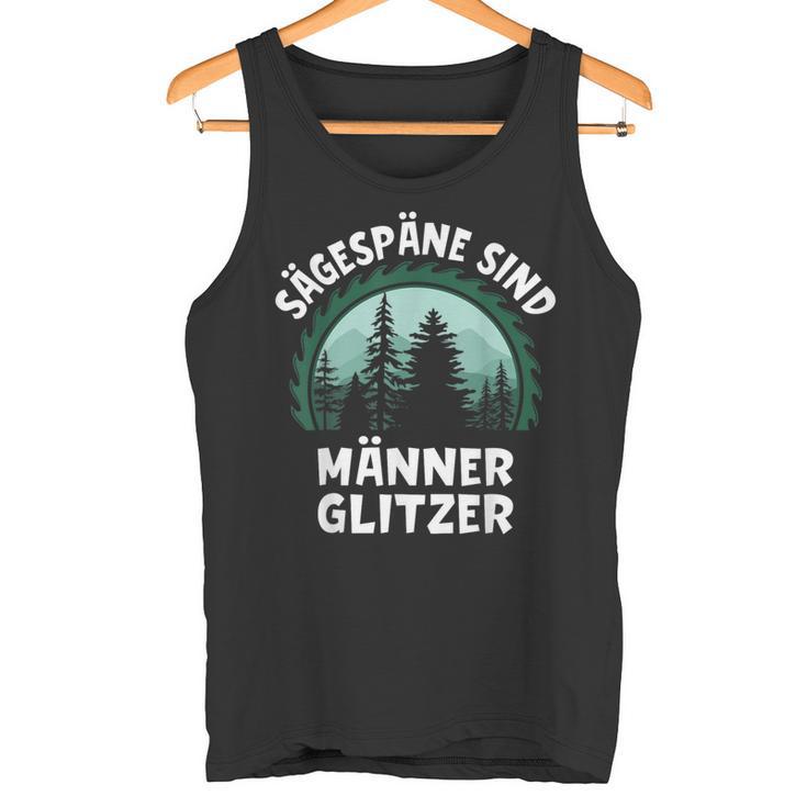 Sägespäne Sind Glitter Tank Top