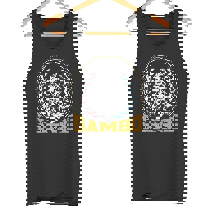 Sambo Cazas Artes Marciales Entrenador Formación Camiseta sin mangas