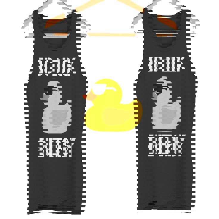 Sarcastic Meme Pun Cool Rubber Duck Wearing Sunglasses Tank Top