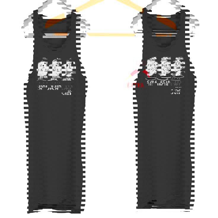 Schaf Unsheep Extra Sheep Chilli Sharp Wortwitz Tank Top