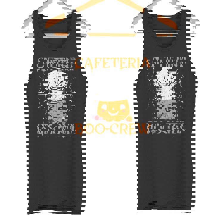 School Cafeteria Halloween Boo-Crew For Lunch Lady Tank Top