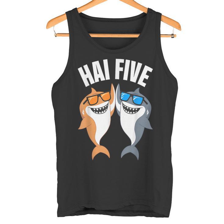 Shark Five Sharks Tank Top