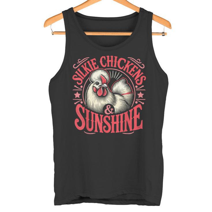 Silkie Chickens & Sunshine Tank Top