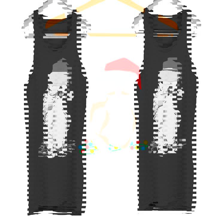 Silkie Silky Chicken Christmas Graphic Tank Top