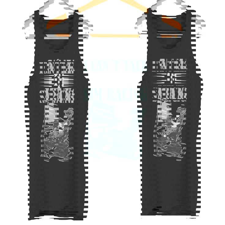Sim Racing Equipos Simulación De Carreras Carreras En Línea Camiseta sin mangas