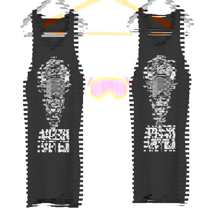 Skiing Apres Ski Party Team S Tank Top
