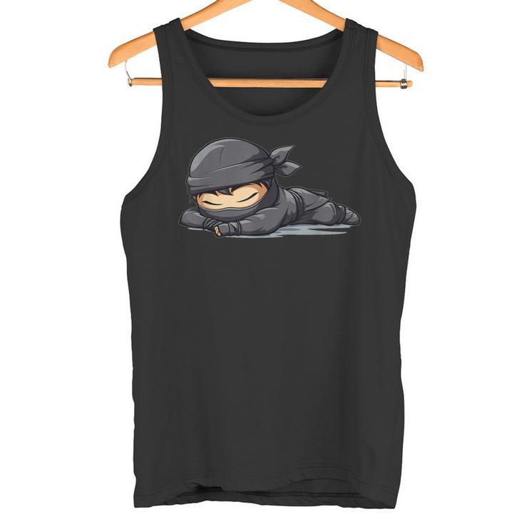 Sleeping Ninja I Ninja Children's Tank Top