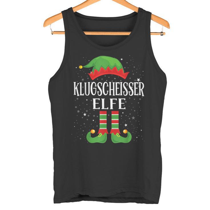 Smart Elf Outfit Christmas Family Elf Christmas Tank Top