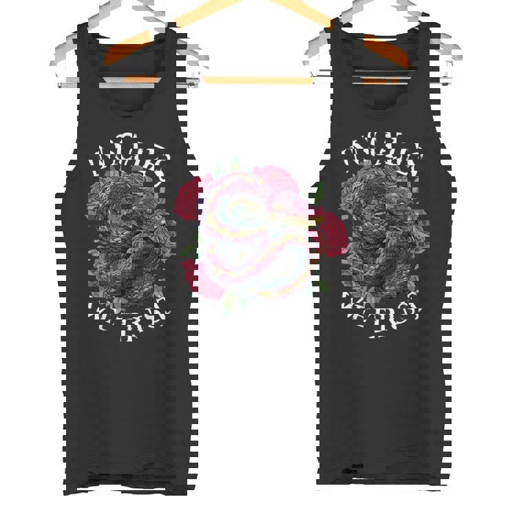 Snake Owner In Scales We Trust Reptile Lover For Pet Snake Tank Top