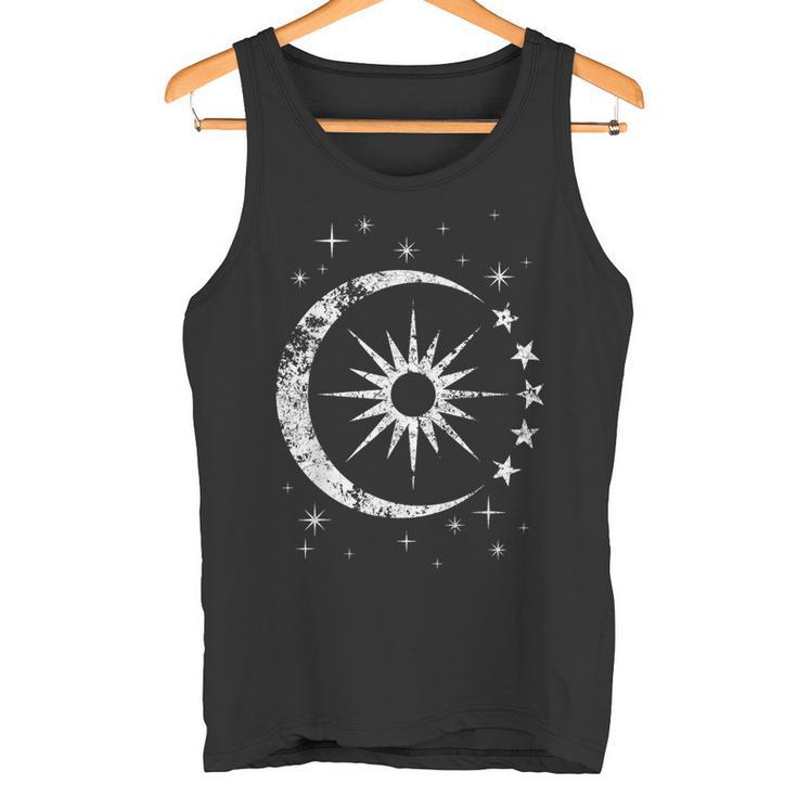 Sonne Mond Und Sterne Tank Top