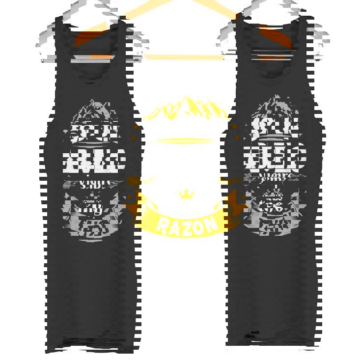 Soy Un Abuelo Siempre Razon Divertido Para Hombre Camiseta sin mangas