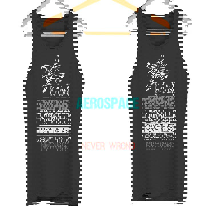 Soy Un Ingeniero Aeroespacial Ingeniero Aeroespacial Camiseta sin mangas