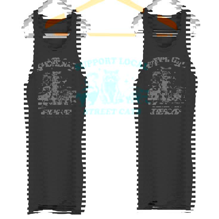 Support Local Wildlife | Vintage Raccoon & Opossum Unisex Tank