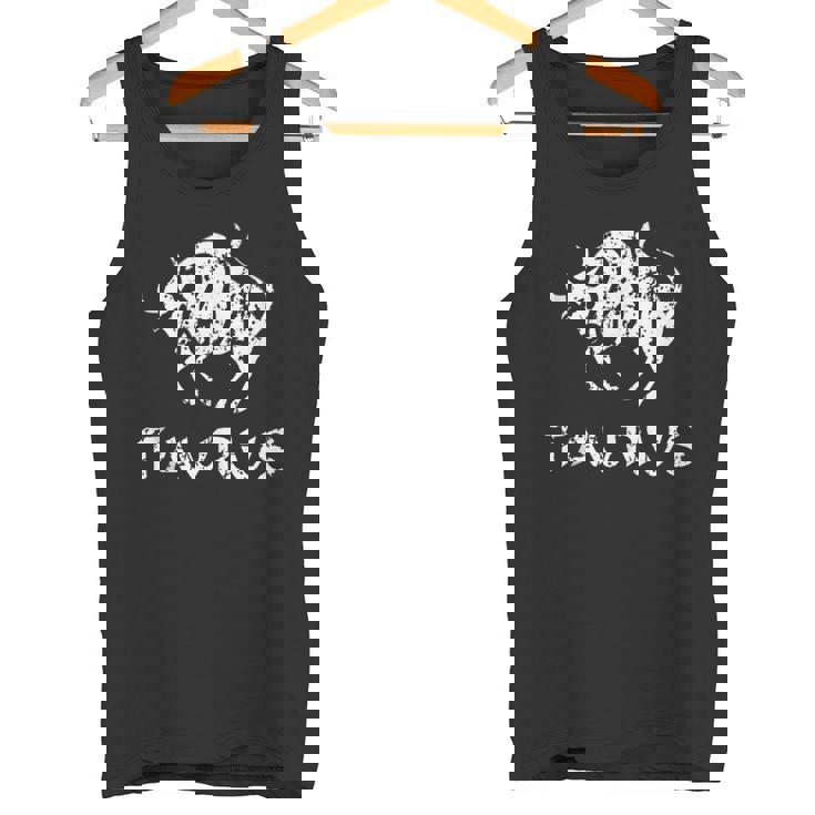 Taurus Zodiac Constellation Astrology Horoscope Vintage Tank Top Tank Top