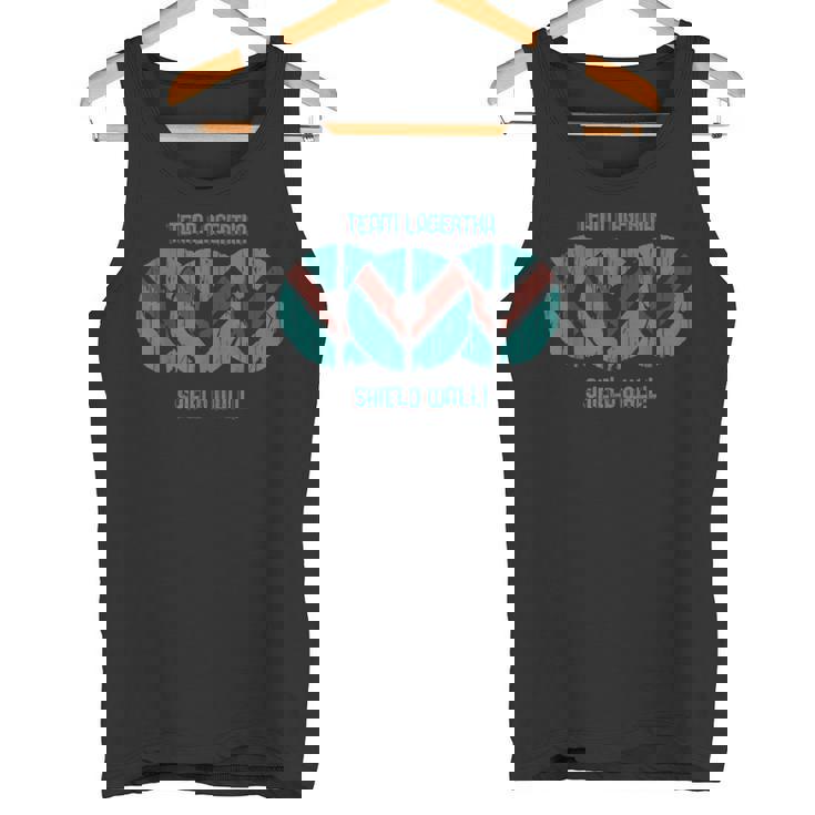 Team Lagertha Shield Wall Viking Shieldmaiden Norse Tank Top