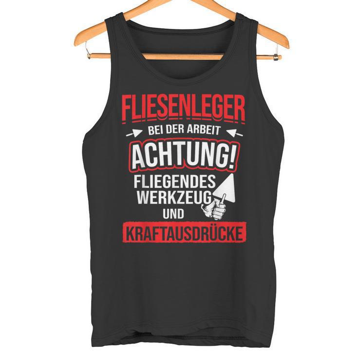 Tiling Bei Der Arbeiter Tank Top