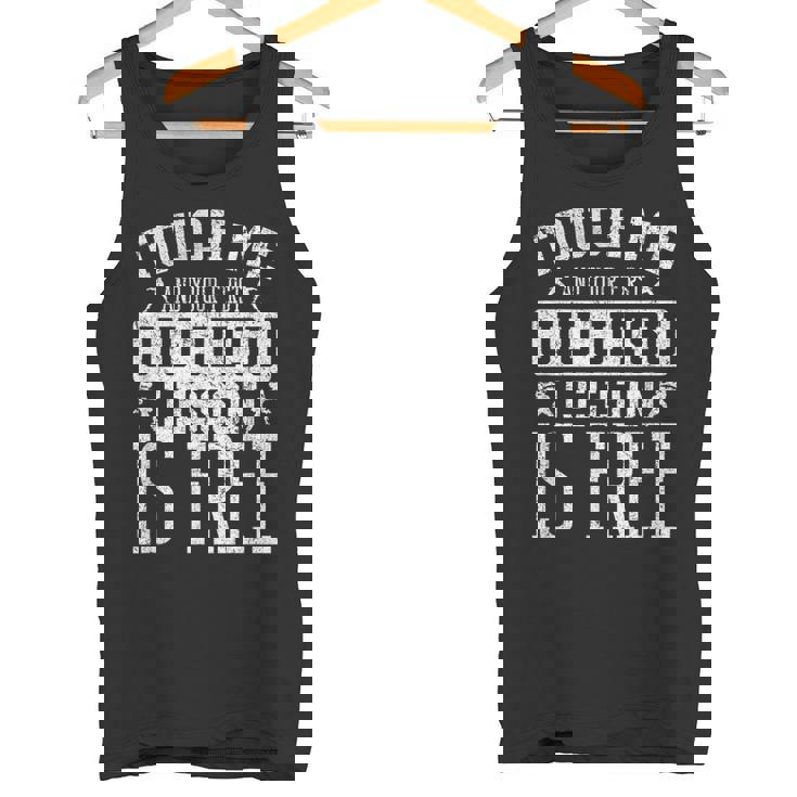 Tócame Tu Primera Lección De Jiu Jitsu Arte Marcial Camiseta sin mangas