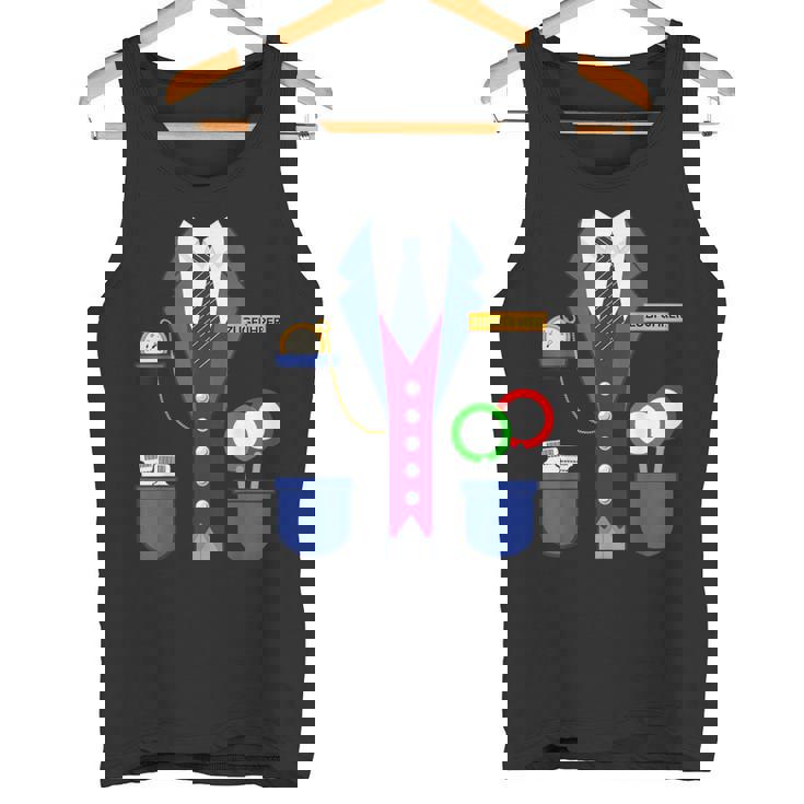 Train Guide Schaffner Train Costume For Carnival Fancy Dress Tank Top