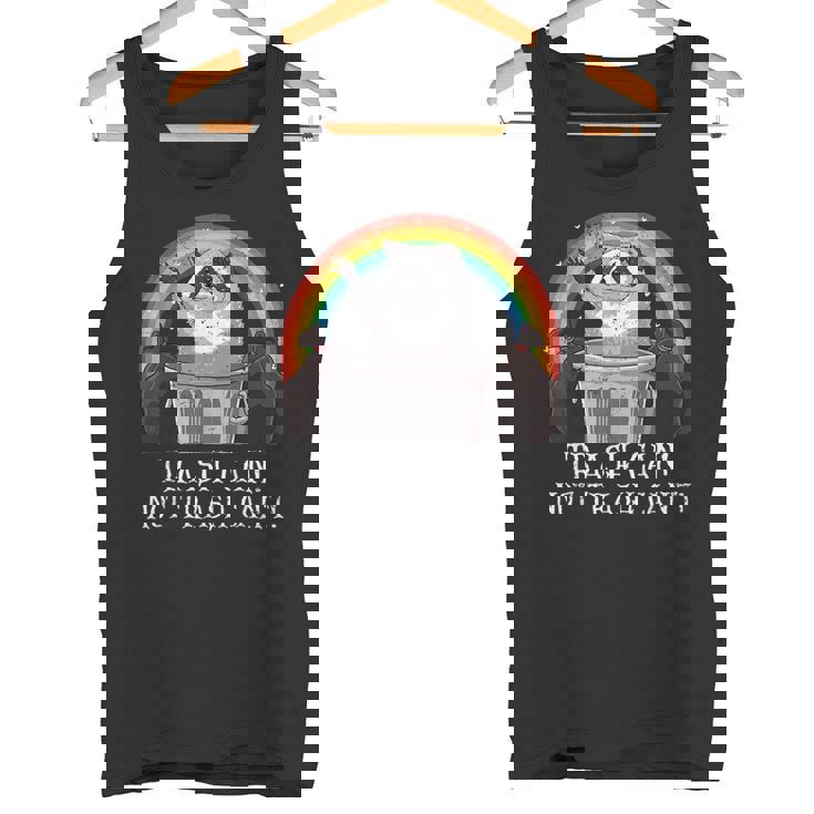 Trash Panda Raccoon Tank Top | Fun Unisex Humor Tee