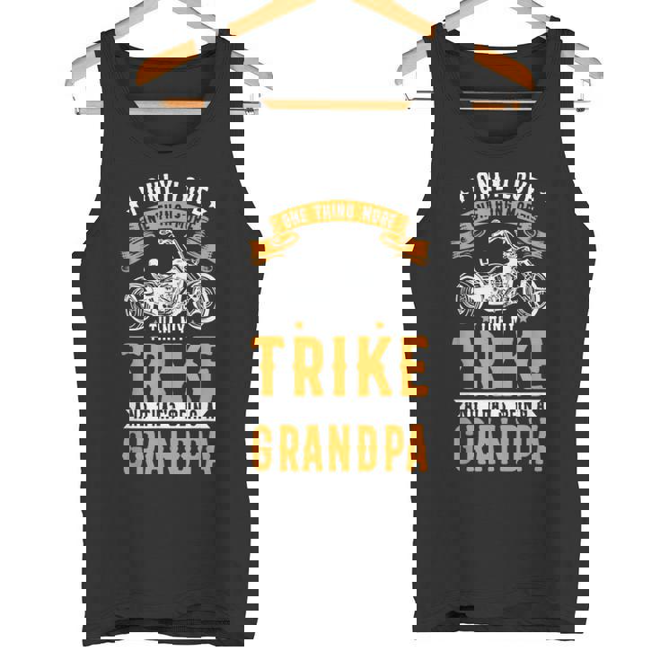Triker Moto Trike Motortrike Motivo Para El Abuelo Trike Camiseta sin mangas