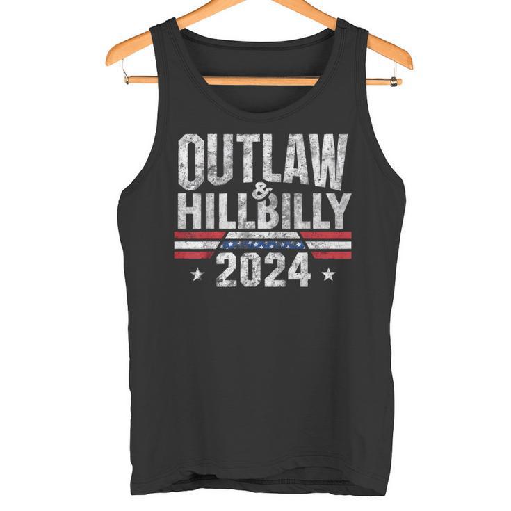 Trumpance 2024 Donald Trump JDAnce Outlaw Hillbilly Tank Top