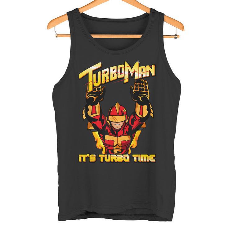 Turbo Man It's Turbo Time Tank Top