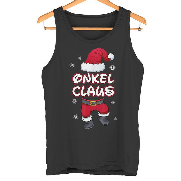 Uncle Claus Christmas Family Partner Look Santa Claus Tank Top