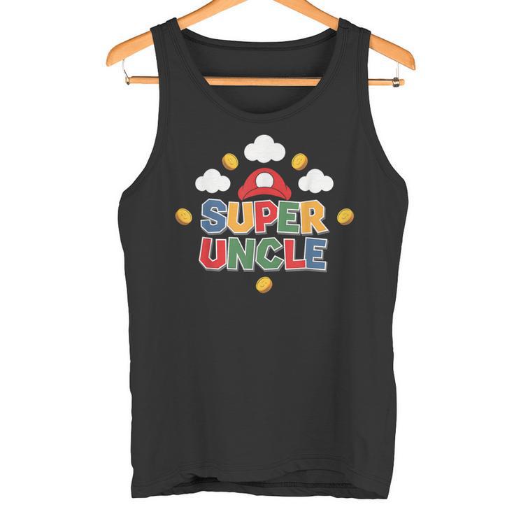 Uncle Gamer Super Uncle Gamerideo Game Uncle Tank Top