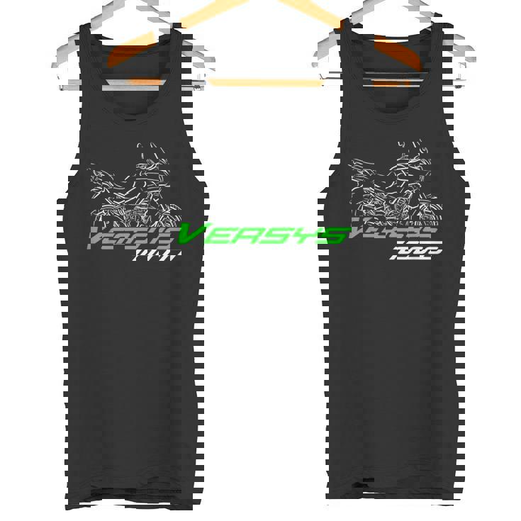 Versys 1000 2012-2014 Para Adv Riders Motocicleta Camiseta sin mangas