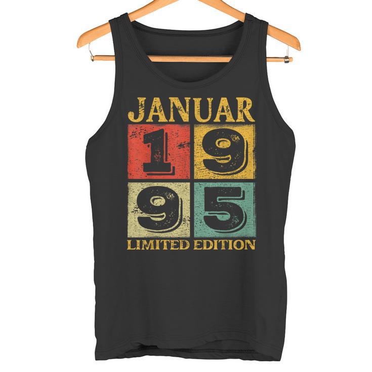 Vintage January 1995 28Th Birthday Tank Top