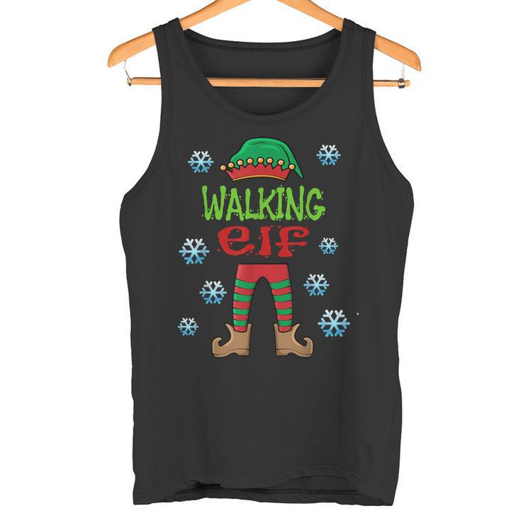 Walkers Lazy Christmas Costume Walking Elf Tank Top