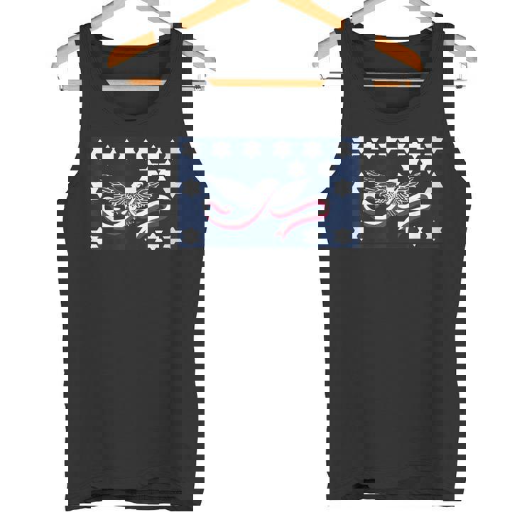Whiskey Rebellion Flag US History Libertarian Anti Tax Tank Top