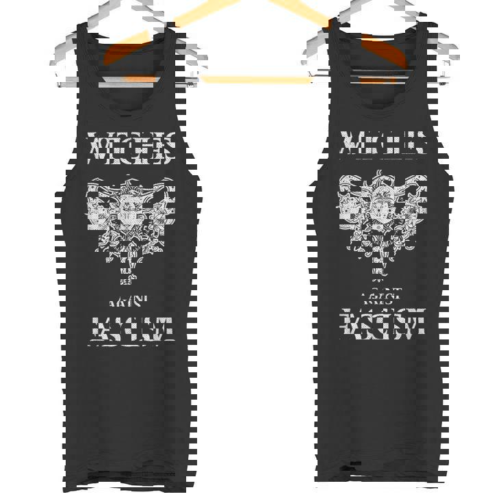 Witches Against Fascism Occult Grunge Goth Punk Wicca Tank Top