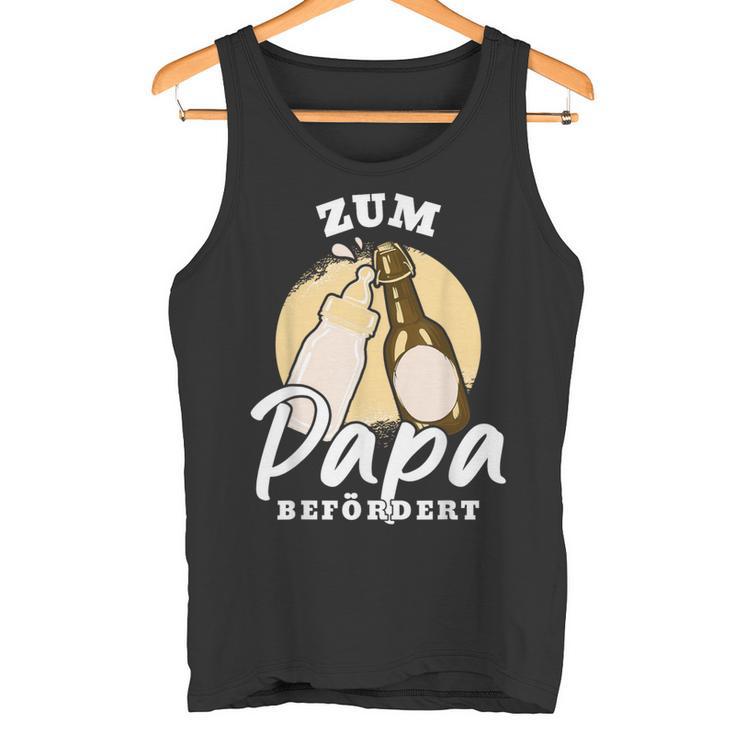 Zum Papa Beförders 2024 Bald Papa 2024 Tank Top