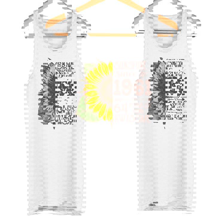 1961 Sunflower Sunshine 2025 Tank Top
