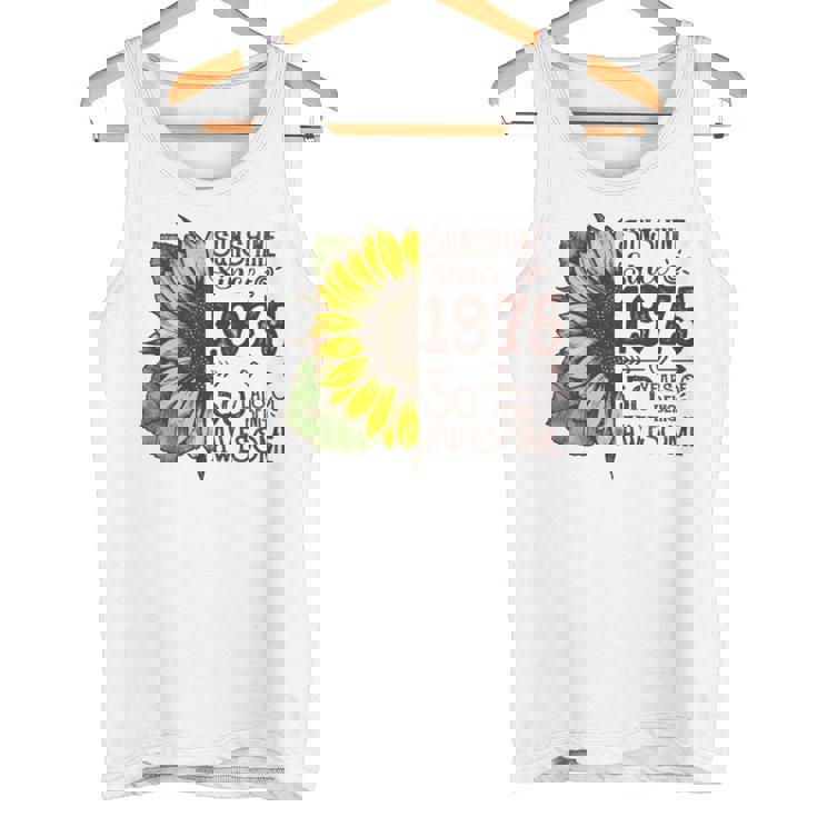 1975 Sunflower Sunshine 2025 Tank Top